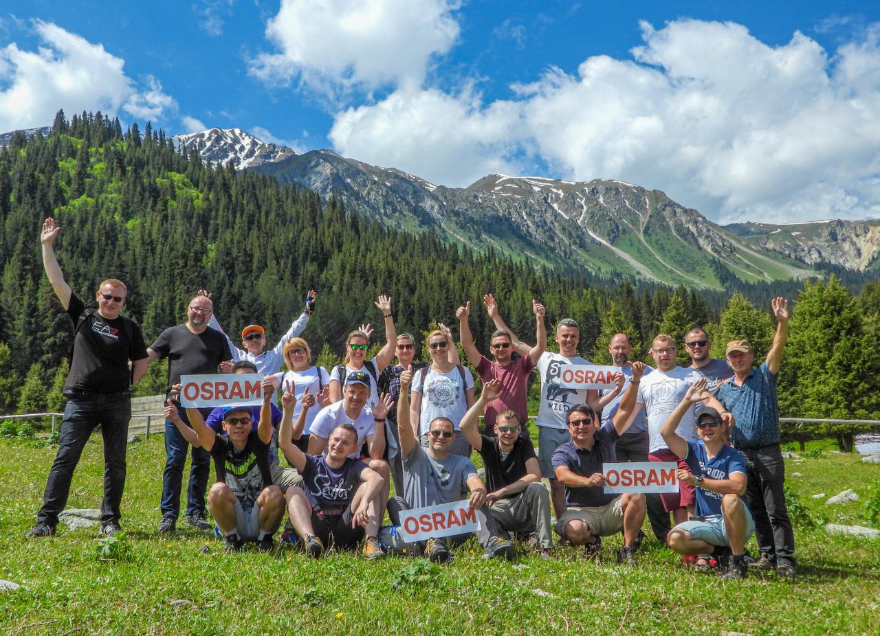 Corporate tour in Kyrgyzstan, 7 days, guests from Poland